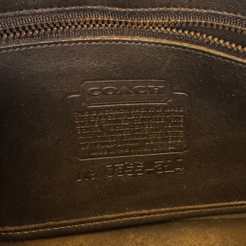 Coach Vintage Legacy‎ Oliver Bag Black Leather NEW - Picture 7 of 12
